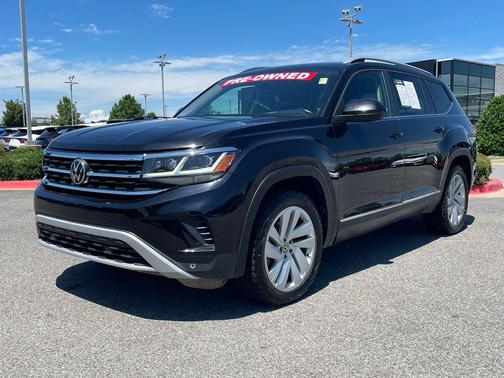 Deep Black 2021 Volkswagen Atlas 3.6L SEL