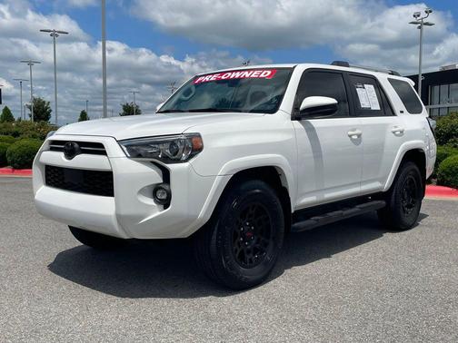 Super White 2021 Toyota 4Runner SR5