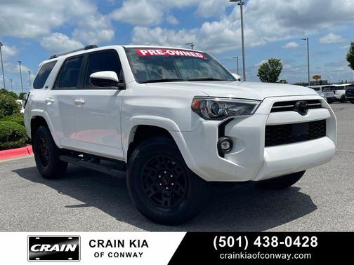 Super White 2021 Toyota 4Runner SR5
