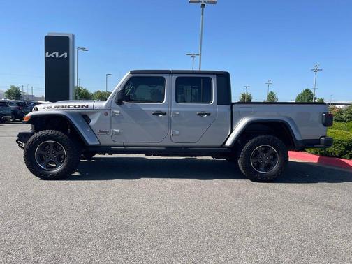 Billet Silver Metallic Clearcoat 2021 Jeep Gladiator Rubicon