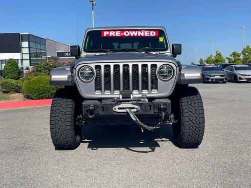 Billet Silver Metallic Clearcoat 2021 Jeep Gladiator Rubicon