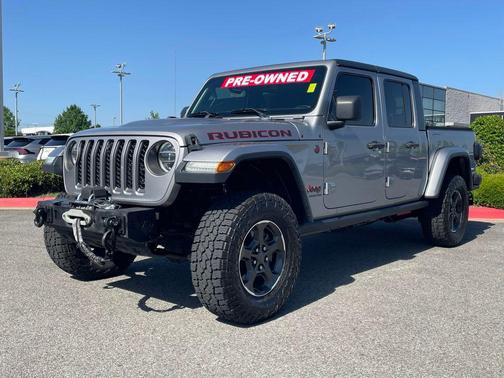 Billet Silver Metallic Clearcoat 2021 Jeep Gladiator Rubicon