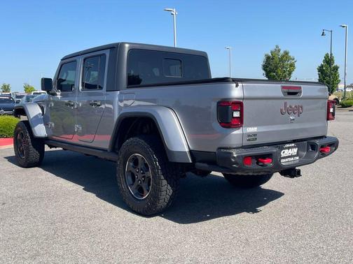 Billet Silver Metallic Clearcoat 2021 Jeep Gladiator Rubicon