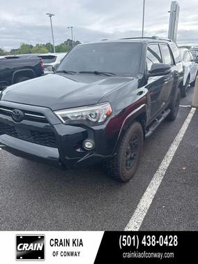 Midnight Black Metallic 2021 Toyota 4Runner SR5 Premium