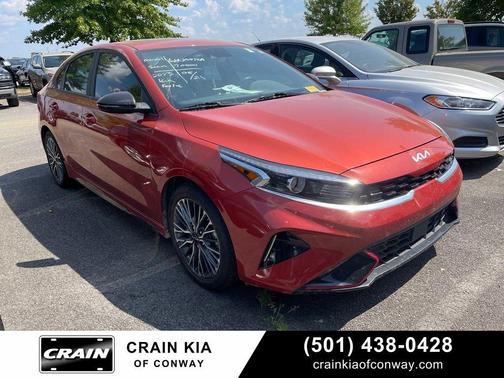 Fire Orange 2023 Kia Forte GT-Line