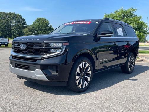 AGATE BLACK METALLIC 2025 Ford Expedition Platinum