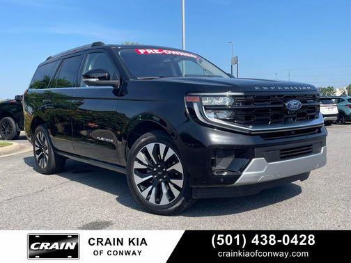AGATE BLACK METALLIC 2025 Ford Expedition Platinum