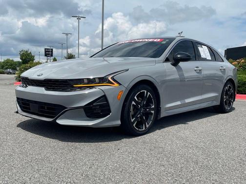 Wolf Gray 2021 Kia K5 GT-Line