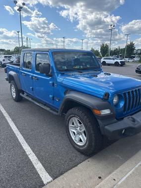 Hydro Blue Pearlcoat 2020 Jeep Gladiator Sport S