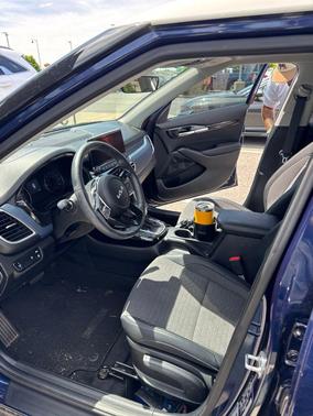Dark Ocean Blue/White Roof 2023 Kia Seltos S