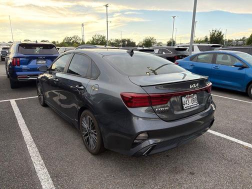Gravity Gray 2022 Kia Forte GT-Line