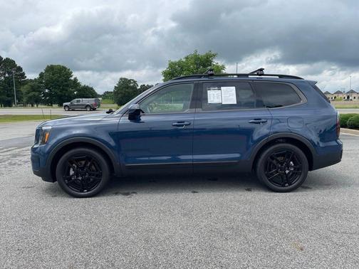 Midnight Lake Blue 2025 Kia Telluride SX Prestige X-Line