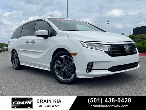Platinum White Pearl 2022 Honda Odyssey Elite