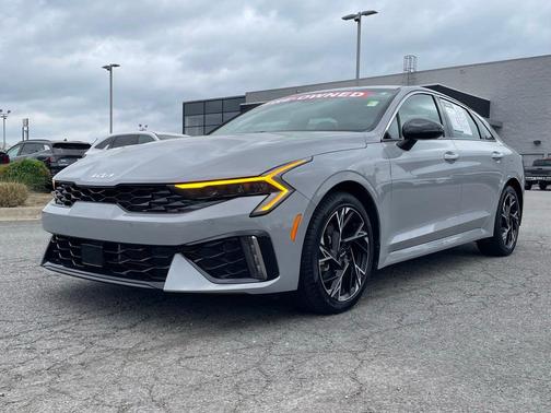 Wolf Gray 2025 Kia K5 GT-Line