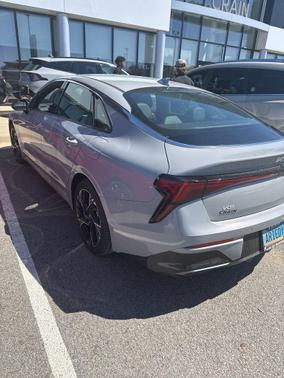 Wolf Gray 2025 Kia K5 GT-Line