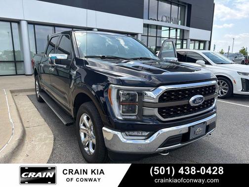 Antimatter Blue Metallic 2021 Ford F-150 King Ranch