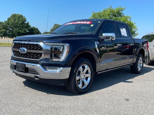 Antimatter Blue Metallic 2021 Ford F-150 King Ranch