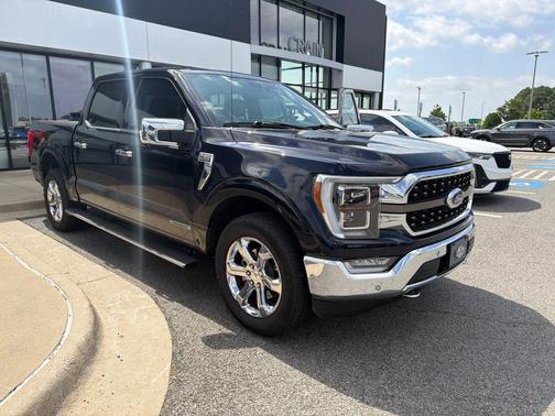 Antimatter Blue Metallic 2021 Ford F-150 King Ranch
