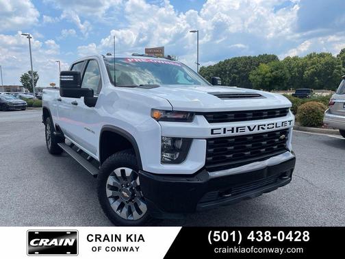 Summit White 2023 Chevrolet Silverado 2500 Custom