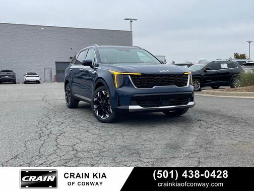 Midnight Lake Blue 2026 Kia Sorento SX