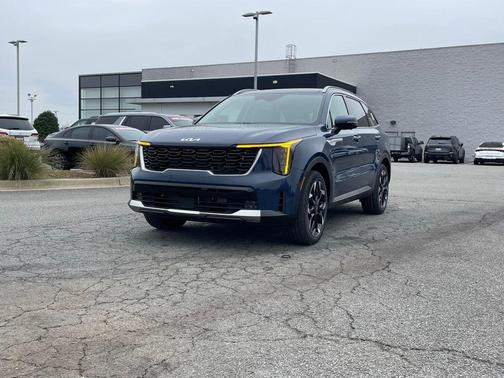 Midnight Lake Blue 2026 Kia Sorento SX