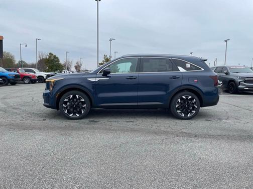 Midnight Lake Blue 2026 Kia Sorento SX