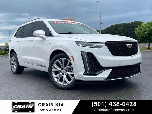 Crystal White Tricoat 2020 Cadillac XT6 Sport AWD
