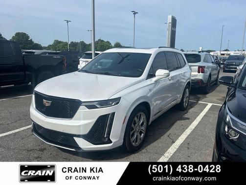 Crystal White Tricoat 2020 Cadillac XT6 Sport AWD