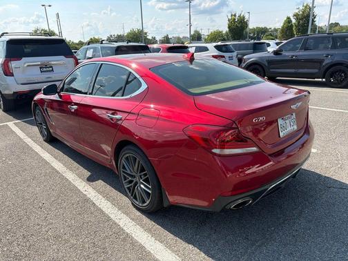 Havana Red 2019 Genesis G70 3.3T Advanced