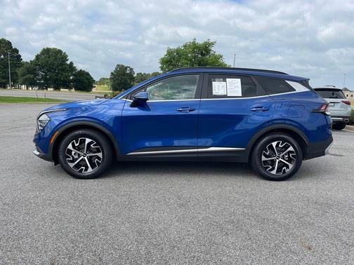Sapphire Blue 2025 Kia Sportage EX