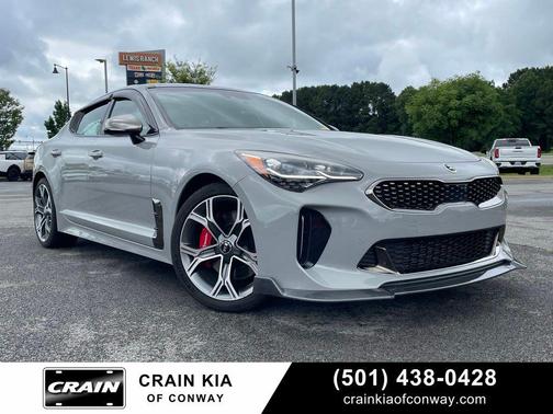 Ceramic Silver 2019 Kia Stinger GT2