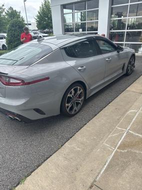 Ceramic Silver 2019 Kia Stinger GT2