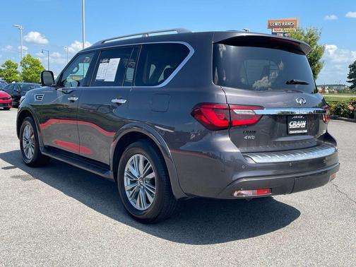 Anthracite Gray 2024 INFINITI QX80 Luxe