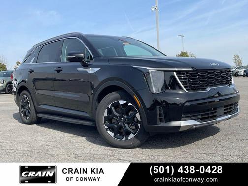 Ebony Black 2025 Kia Sorento S