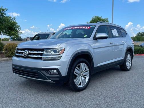 Reflex Silver Metallic 2019 Volkswagen Atlas 3.6L SE w/Technology