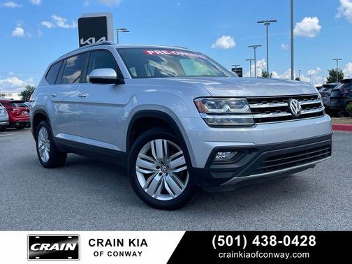 Reflex Silver Metallic 2019 Volkswagen Atlas 3.6L SE w/Technology