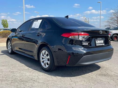 Midnight Black Metallic 2023 Toyota Corolla LE