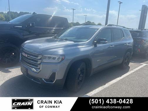 Satin Steel Metallic 2022 GMC Acadia AWD AT4