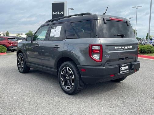 Azure Gray Metallic Tri-Coat 2024 Ford Bronco Sport Outer Banks