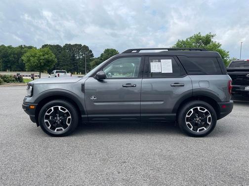 Azure Gray Metallic Tri-Coat 2024 Ford Bronco Sport Outer Banks