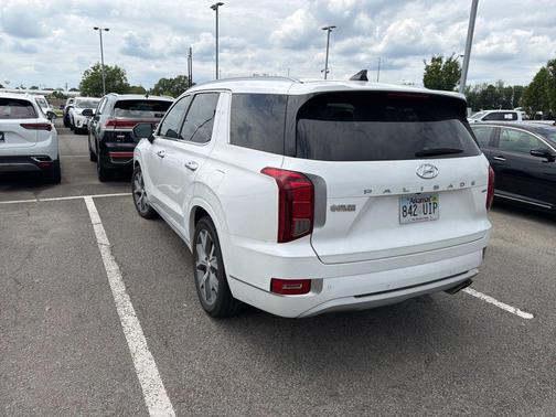 Hyper White 2021 Hyundai PALISADE Limited