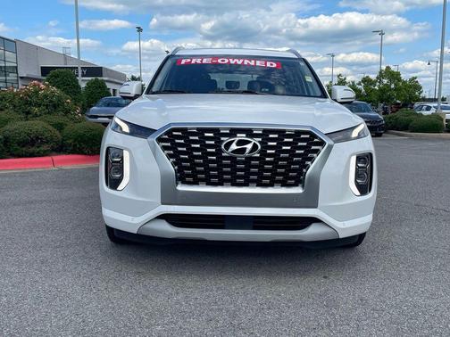 Hyper White 2021 Hyundai PALISADE Limited