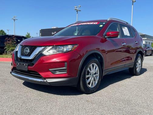 Scarlet Ember Tintcoat 2019 Nissan Rogue SV