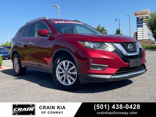 Scarlet Ember Tintcoat 2019 Nissan Rogue SV