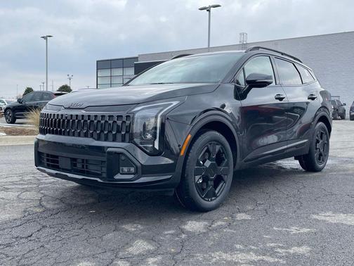 Ebony Black 2026 Kia Sportage X-Line
