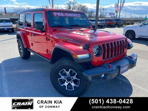 Firecracker Red Clearcoat 2021 Jeep Wrangler Unlimited Rubicon