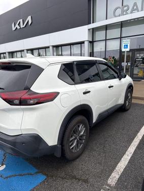 Glacier White 2021 Nissan Rogue S