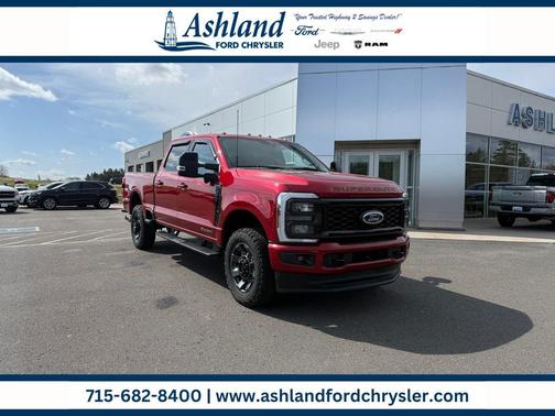 Rapid Red Metallic Tinted Clearcoat 2024 Ford F-250 Lariat