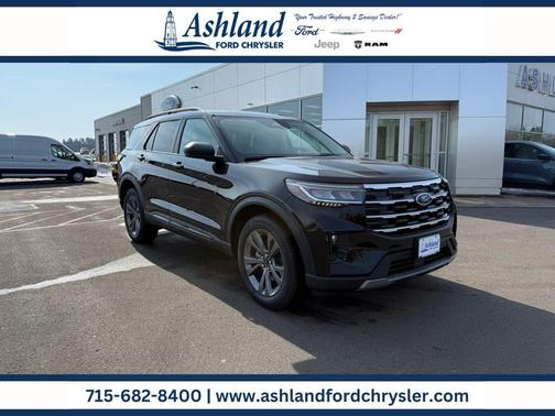 Agate Black Metallic 2026 Ford Explorer Active