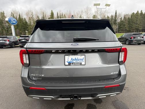 Carbonized Gray Metallic 2026 Ford Explorer Active
